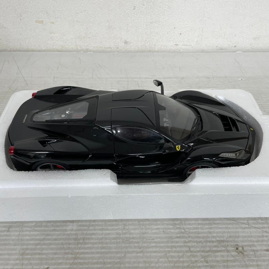 ホットウィール ラフェラーリ ブラック 1/18 ミニカー Y0956