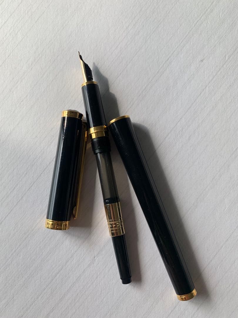 モンブラン ノブレスオブリージュ 万年筆 14Kペン先 コンバーター付 現状品