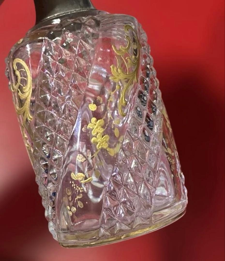 バカラ サーペンティン　金彩装飾　アトマイザー