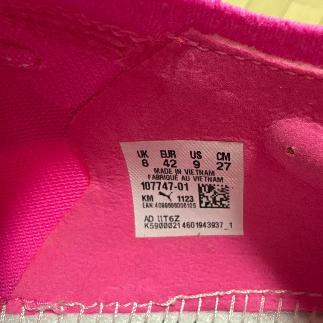 マダガスカルPUMA ULTRA ピンク スパイク　27.0cm SG