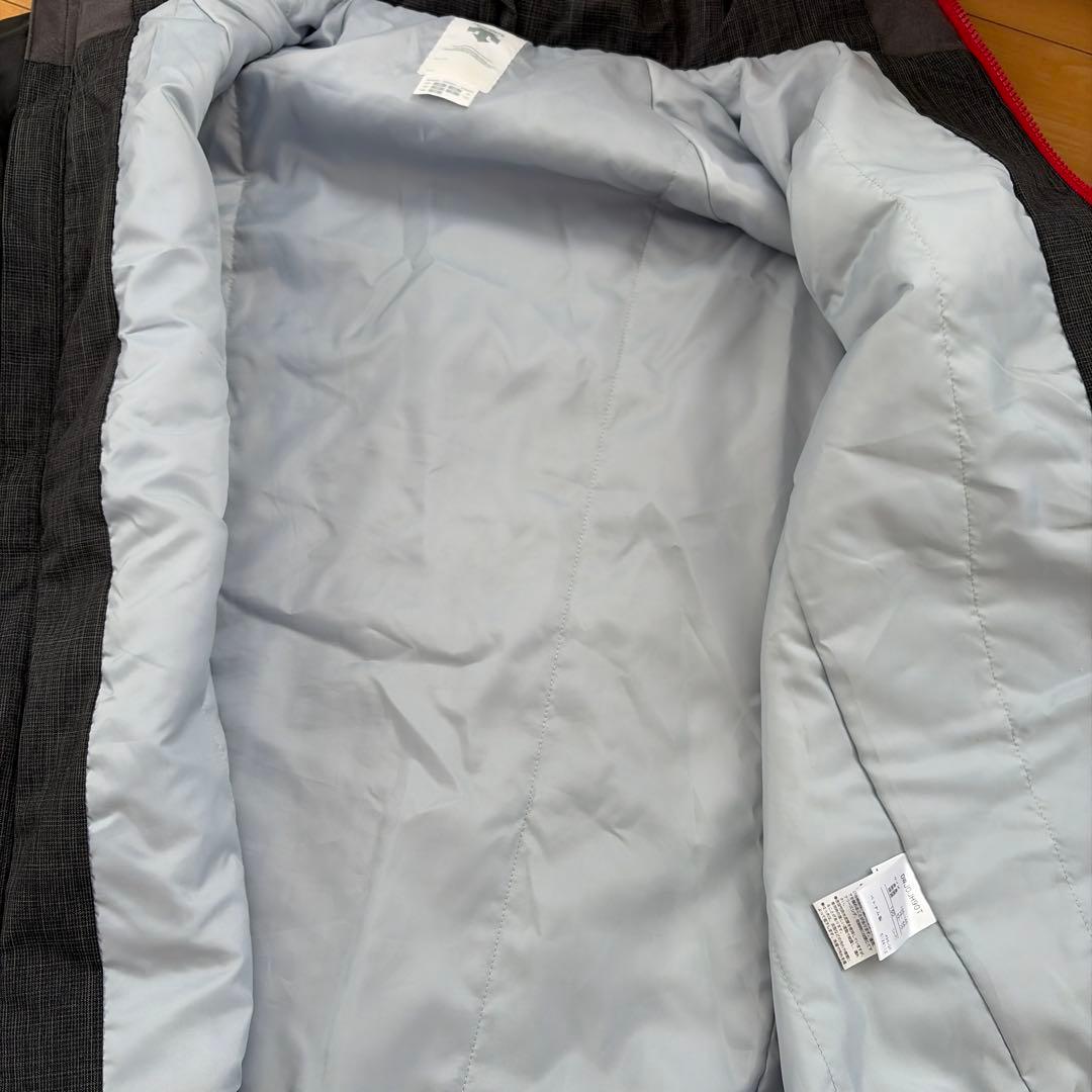 DESCENTE スキーウェア グレー