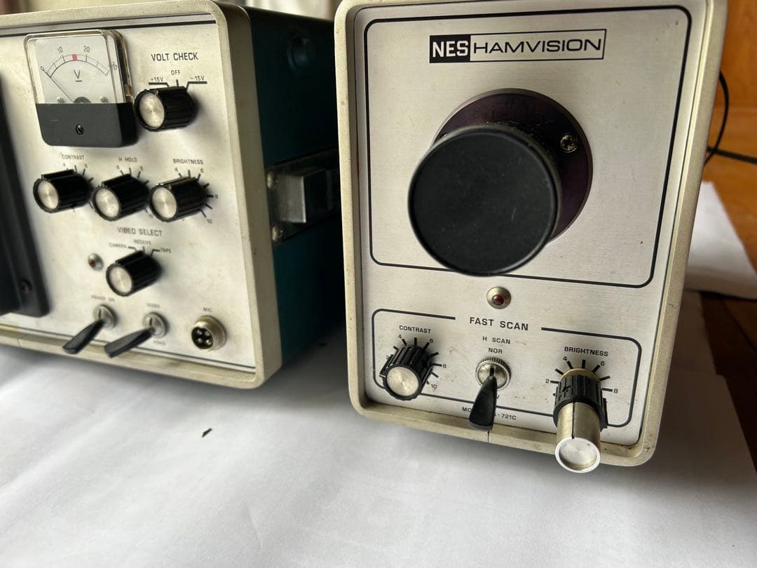 NES HAMVISION 受信機　カメラ付き