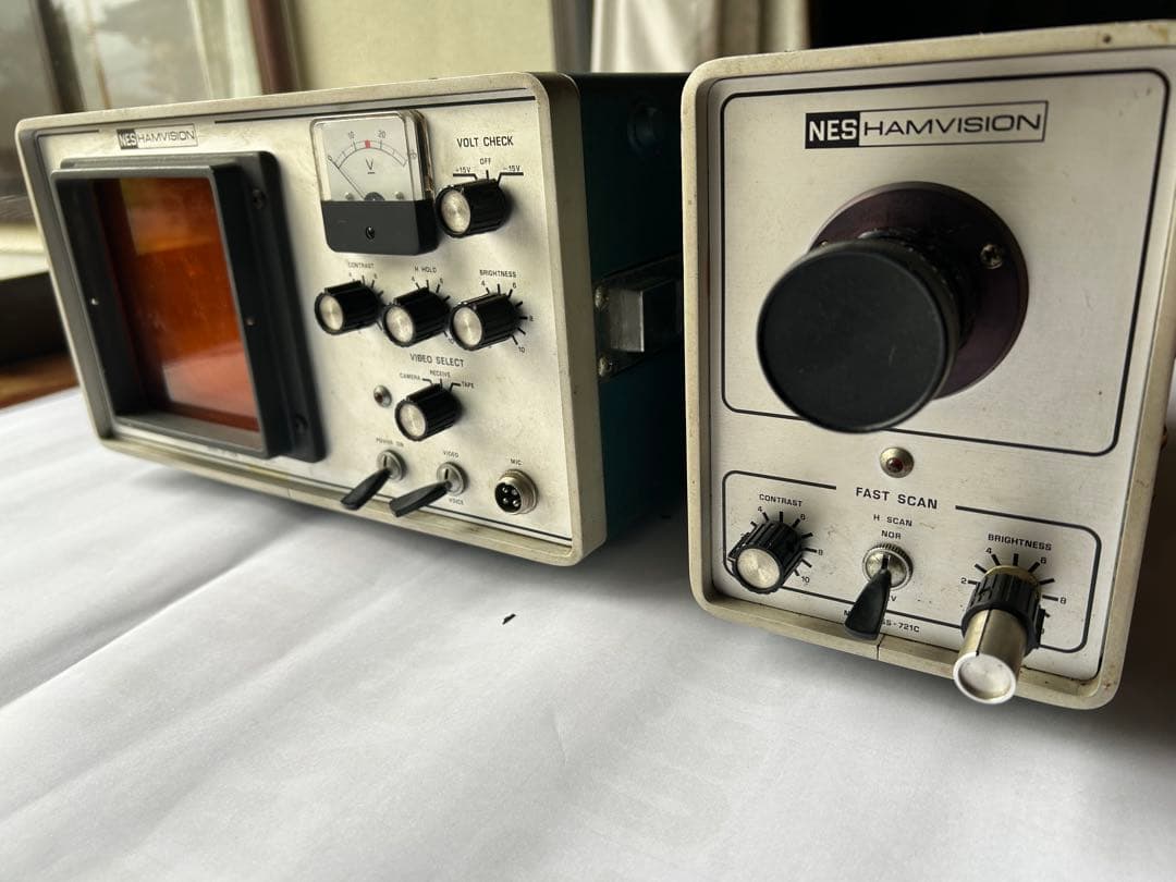 NES HAMVISION 受信機　カメラ付き