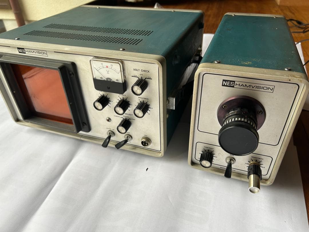 NES HAMVISION 受信機　カメラ付き