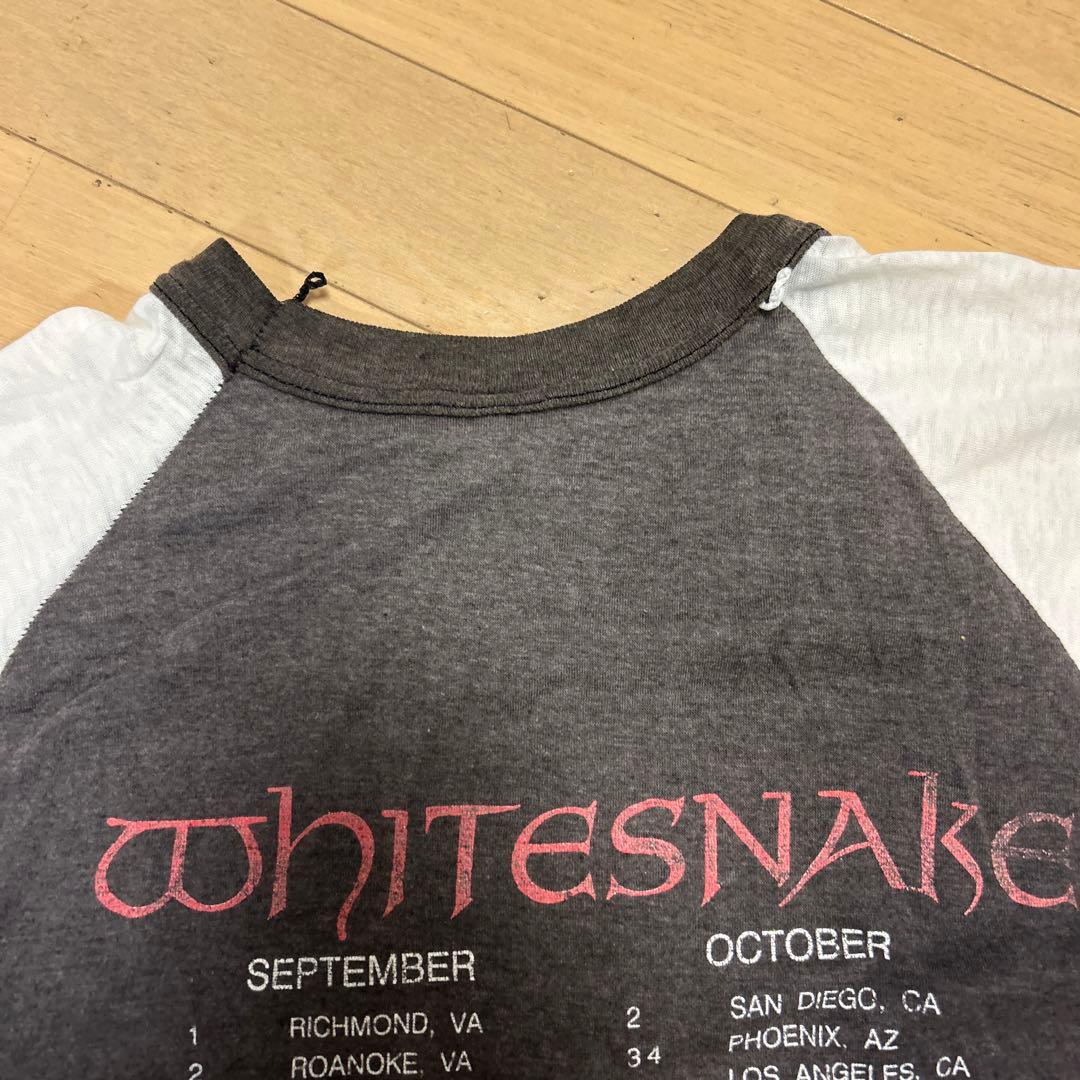 whitesnake ヴィンテージ バンドTシャツ　XL 80年