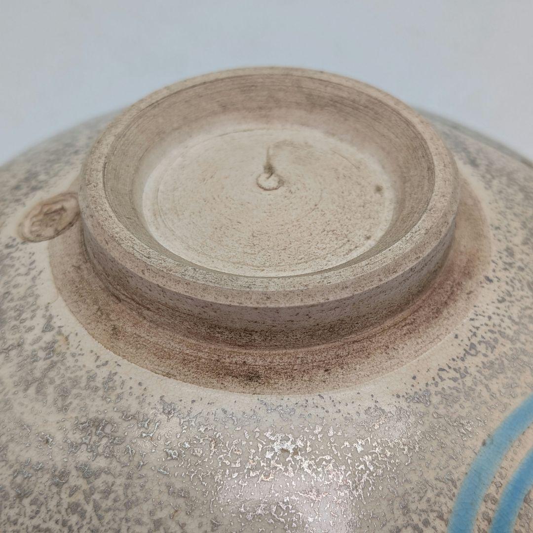 加藤広明 京焼 銀砂子水紋平茶碗 共箱合布 清水焼 抹茶碗 抹茶茶碗 茶道具