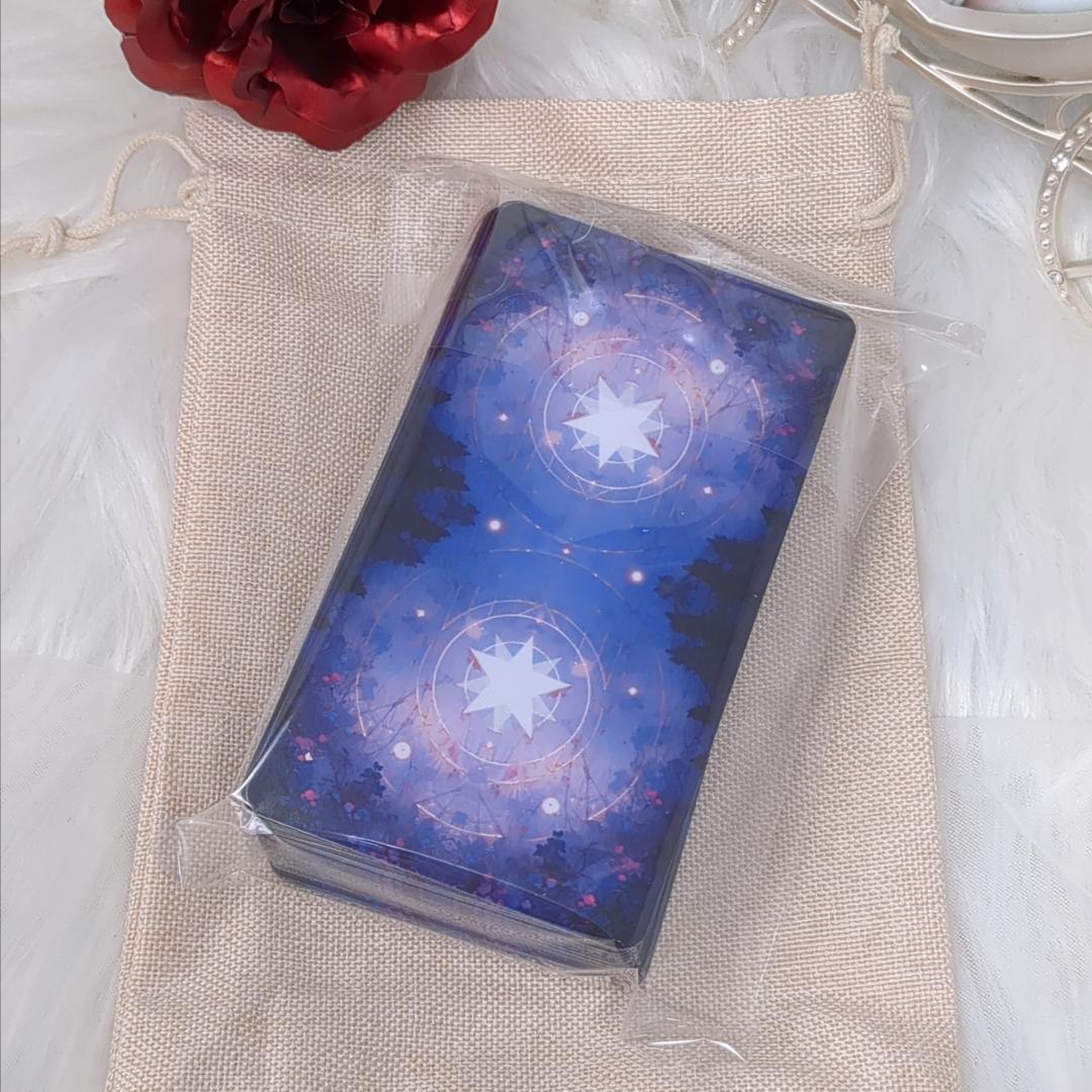 【正規品タロットカード】PVC製✨儚い夢のような神秘的な美麗アートワークのデッキ