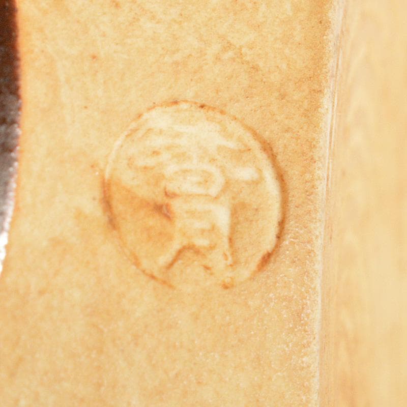 茶道具　洛東香月作　肩衛茶入　仕覆付　共箱　V　6181