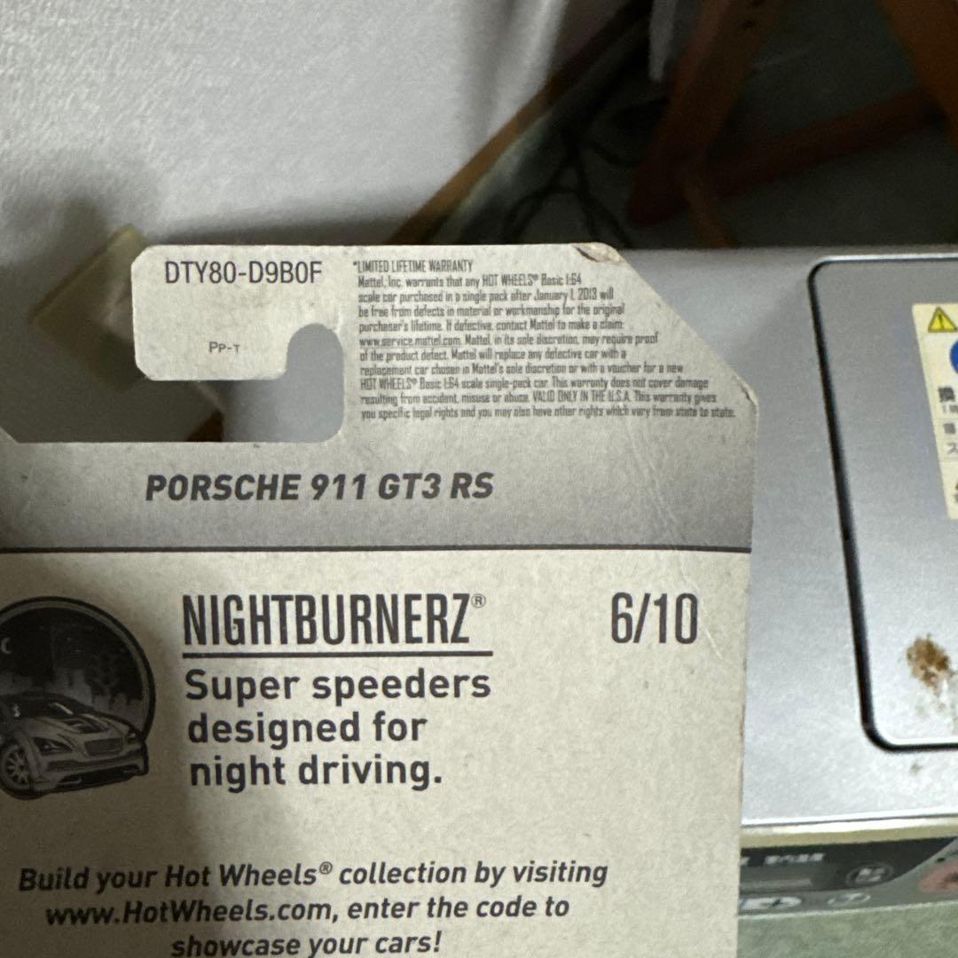 ホットウィール ポルシェ 911 GT3 RS