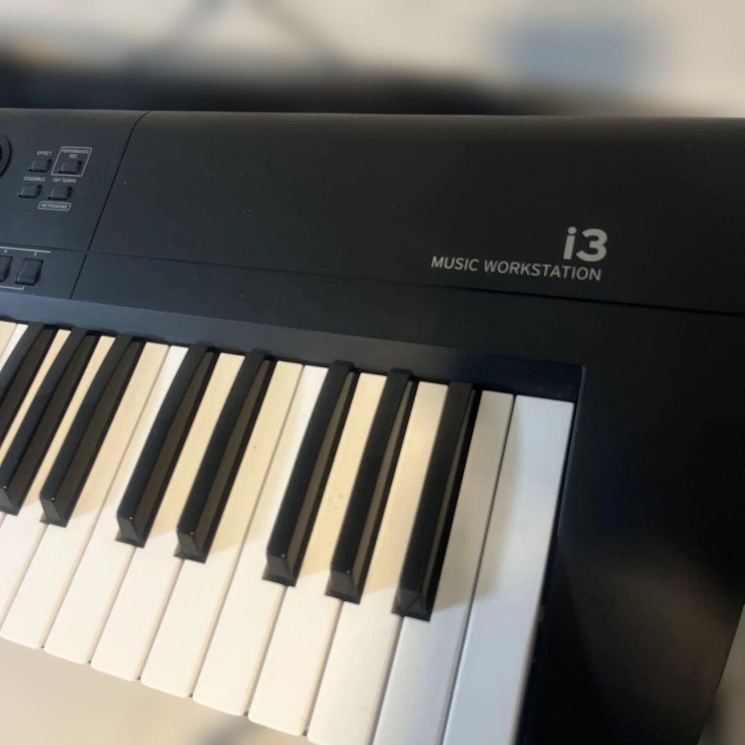 KORG i3 61鍵 ワークステーションシンセサイザー 動作品 ケース付