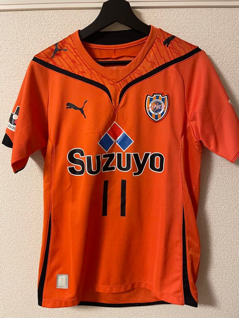 ☆美品☆ 清水エスパルス 2009 ユニフォーム 原一樹 選手サイン入り