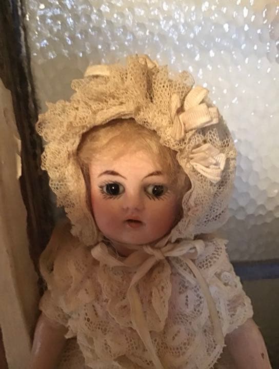 アンティーク　heubach walkingdoll 23cm ビスクドール