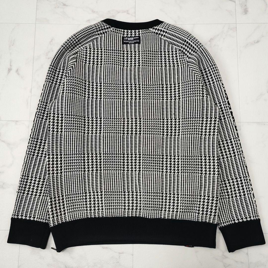 マスターバニーエディション　ニット　スニードジャック　千鳥柄チェック　ロゴ　5