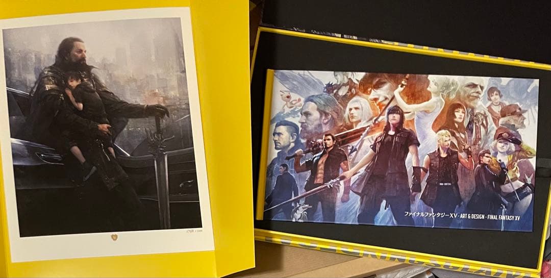 【FFXV ファイナルファンタジーXV アートワークス本】