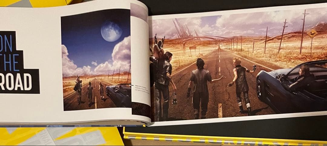 【FFXV ファイナルファンタジーXV アートワークス本】