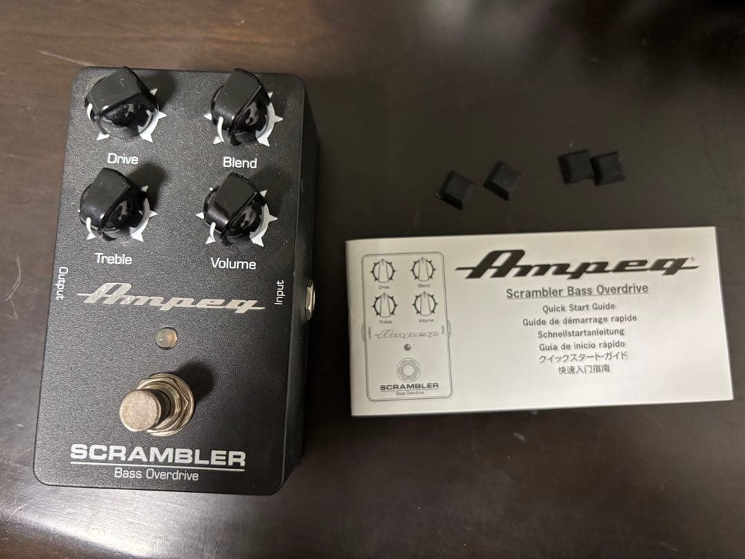 配信機器・PA機器・レコーディング機器 Ampeg SCRAMBLER Bass Overdrive