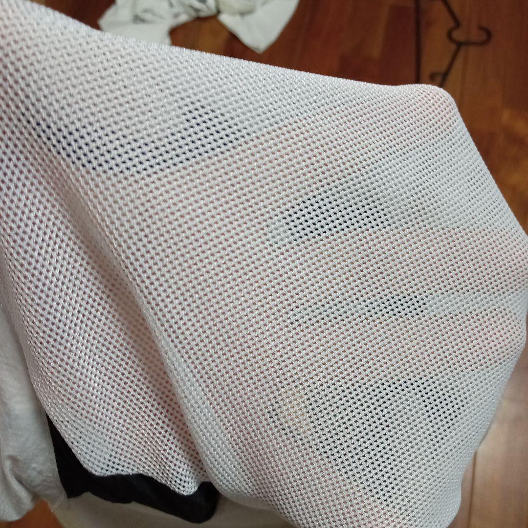 カステルバジャック　ＣＡＳＴＥＬＢＡＪＡＣ　四点セット（夏用）　白　ＢＬＡＣＫ柄