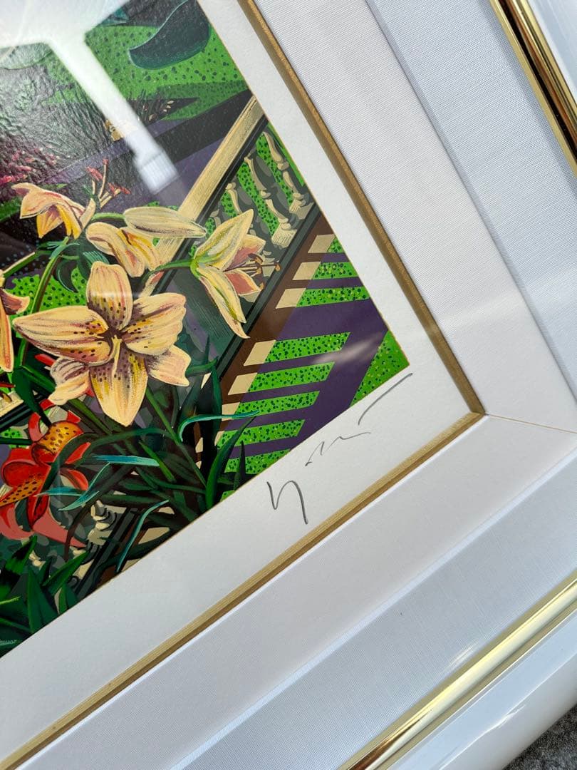 ヒロヤマガタ スカルプチュアガーデン作品証明書付直筆サイン付