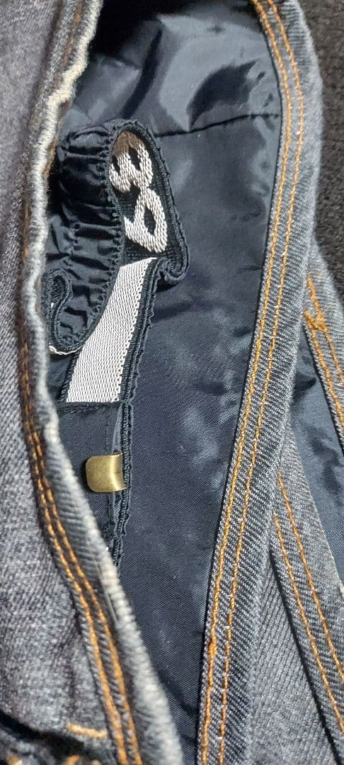 美品 686 スノーボードパンツ デニム風