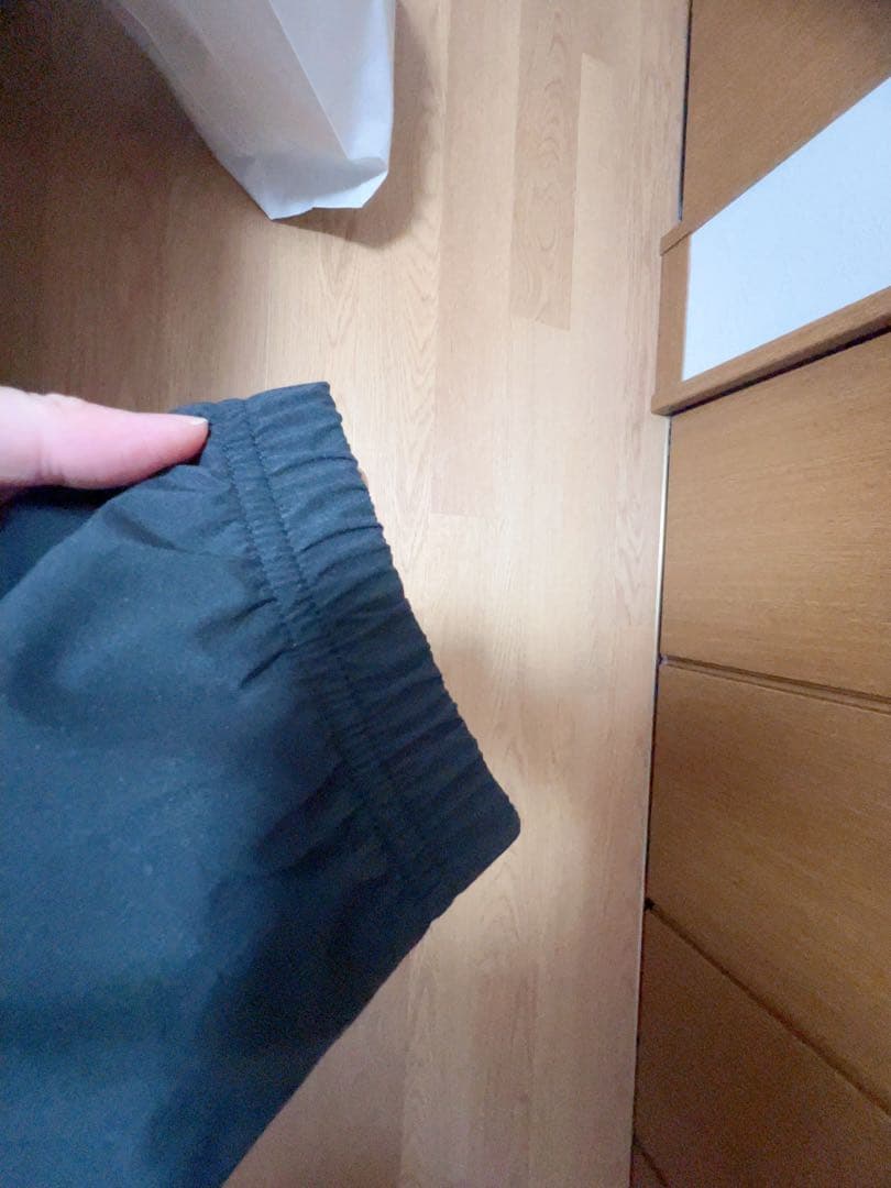 【美品/新品 未使用】adidas ブラック ウィンドブレーカー