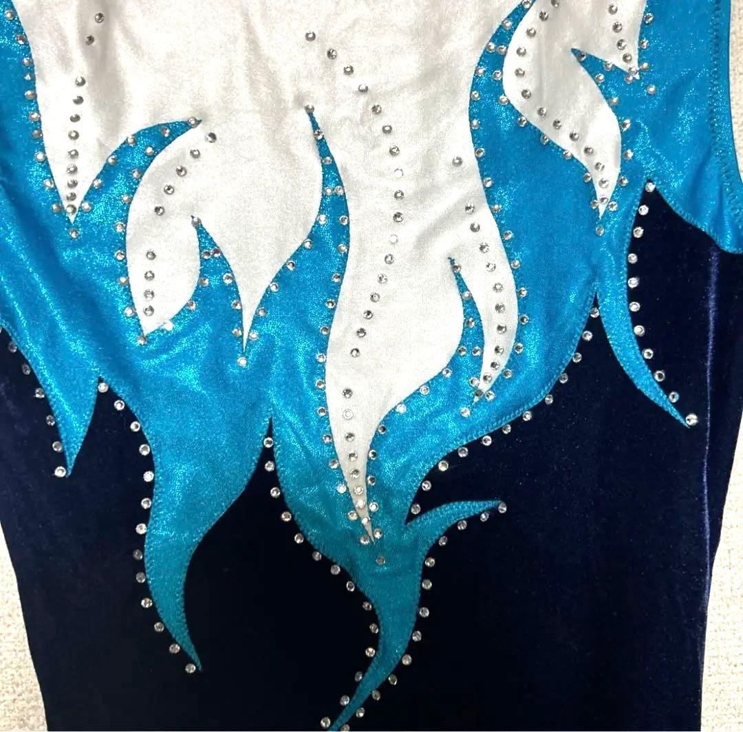 競技用　レオタード　袖なし