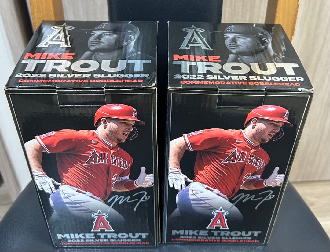 エンゼルス　2022トラウト　ボブルヘッド　2個