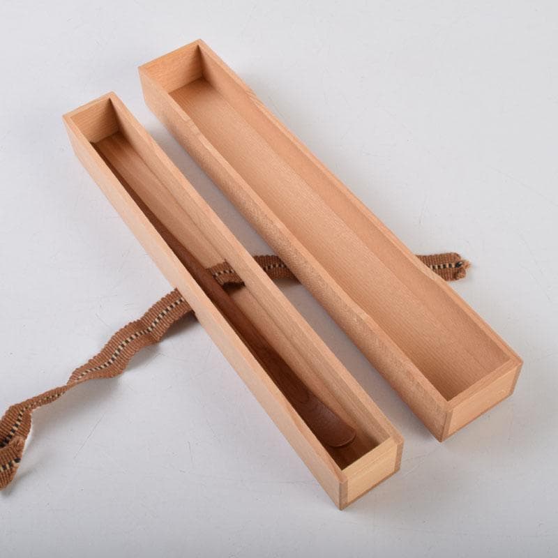 茶道具　飛騨一位木　松喜斉作　茶杓　共箱　V　8975