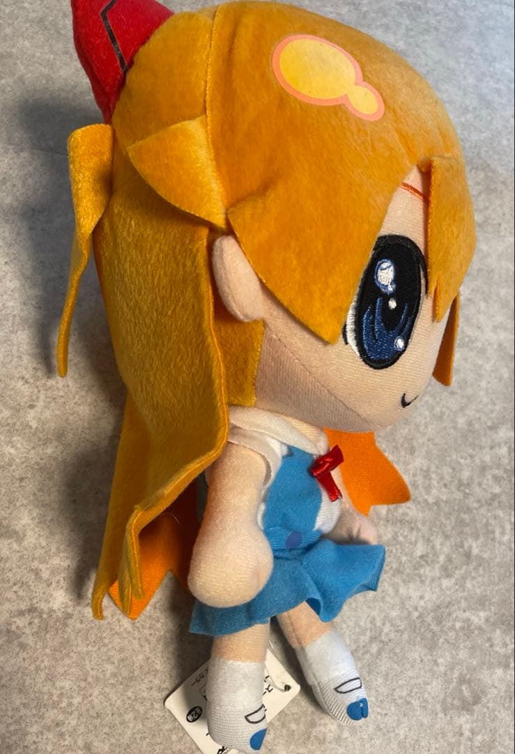 ぷちえゔぁスーパーDXぬいぐるみアスカ制服ver アニメグッズエヴァレトロ非売品