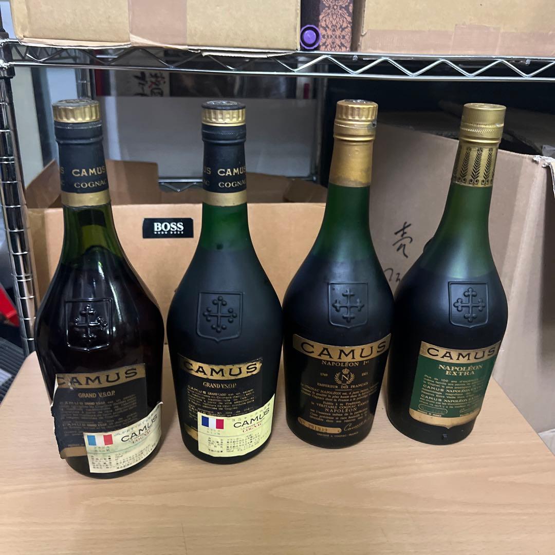 CAMUS COGNAC 4本