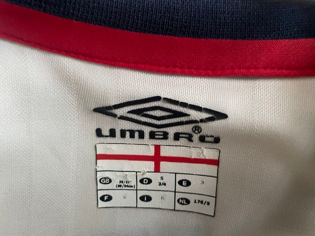 サッカー　イングランド代表 ベッカム サイン入ユニフォーム7