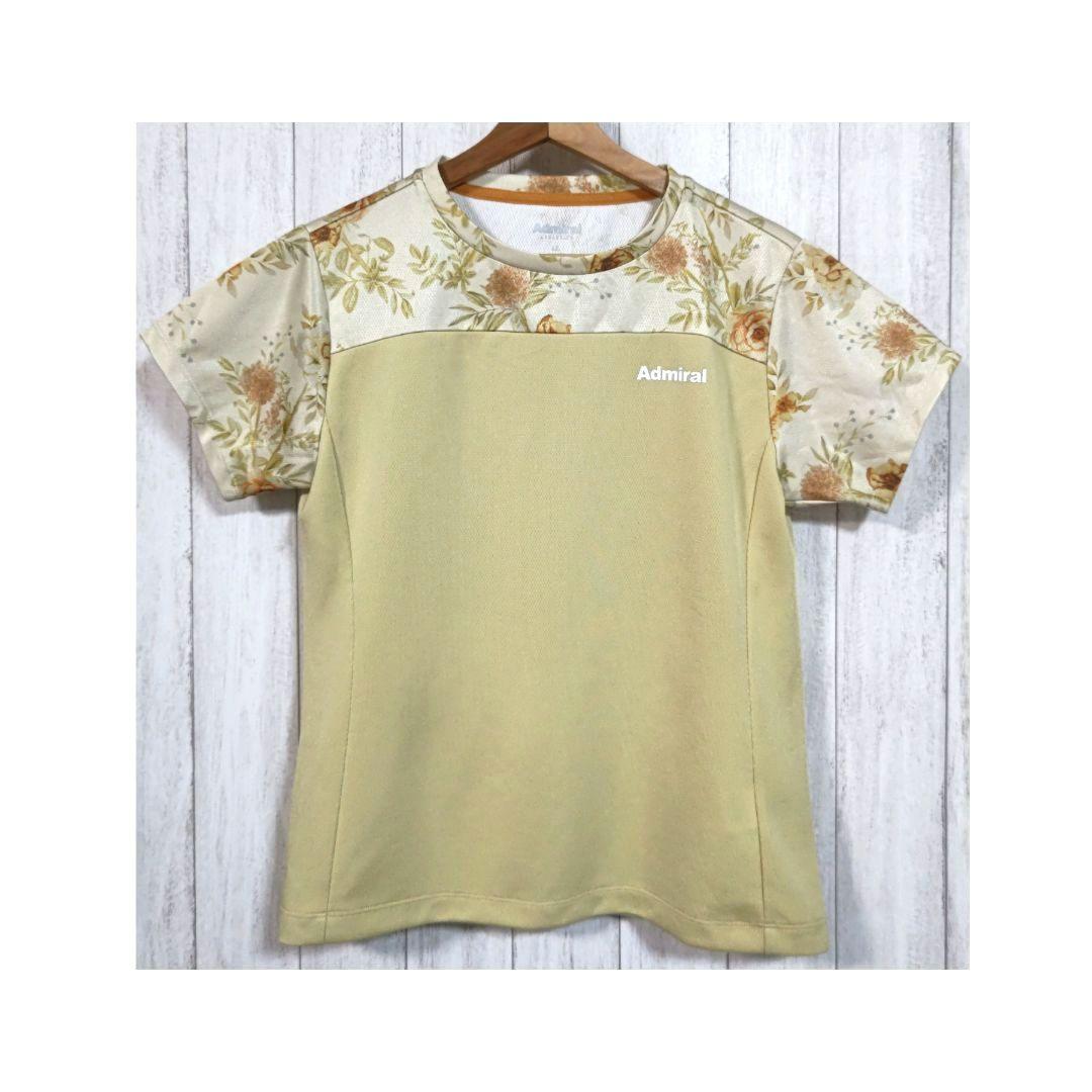 アドミラル◆バッグスリットフラワーTEE＆スコート◆セットアップ/サイズLL