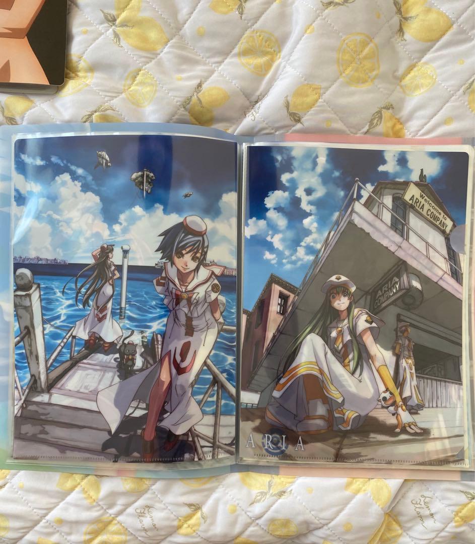 ARIA クリアファイル　グッズ　アリア　天野こずえ