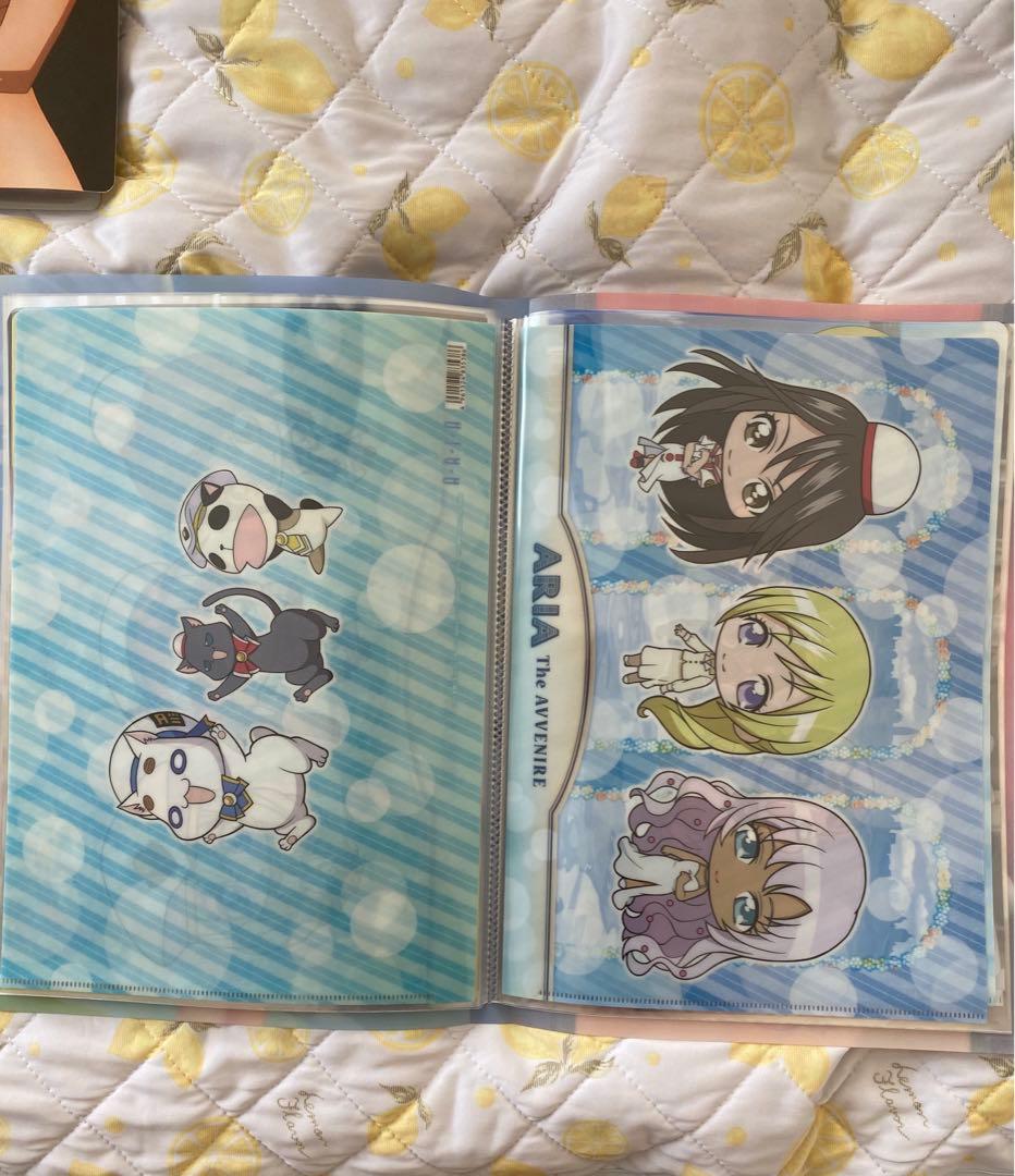 ARIA クリアファイル　グッズ　アリア　天野こずえ