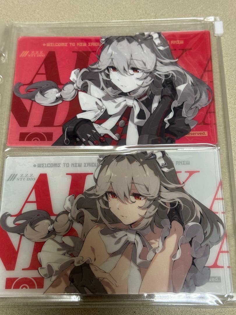 ゼンレスゾーンゼロアクリルボード影画シリーズ25種