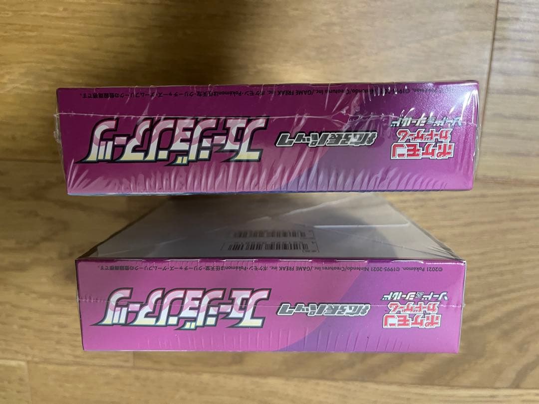 ポケモンカードゲーム フュージョンアーツ　シュリンク付き　２ボックス