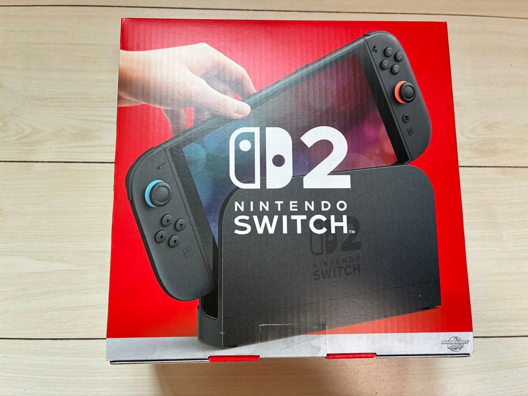 Nintendo Switch 2本体マリオカートワールドセットとプロコン