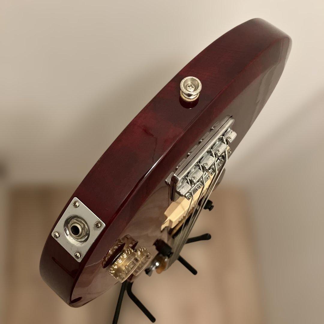 81年製マツモク シースルーレッド Aria Pro II CSB-380