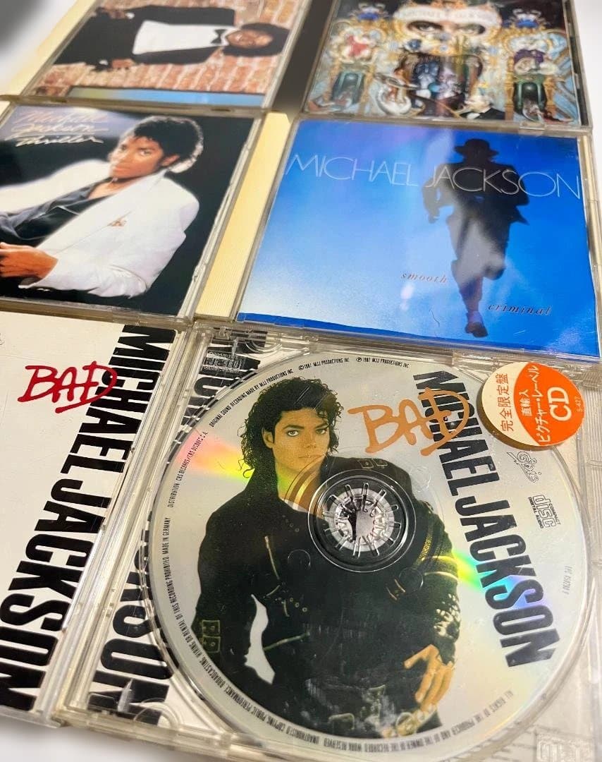 MICHAEL JACKSON CDセット　「BAD」picture label