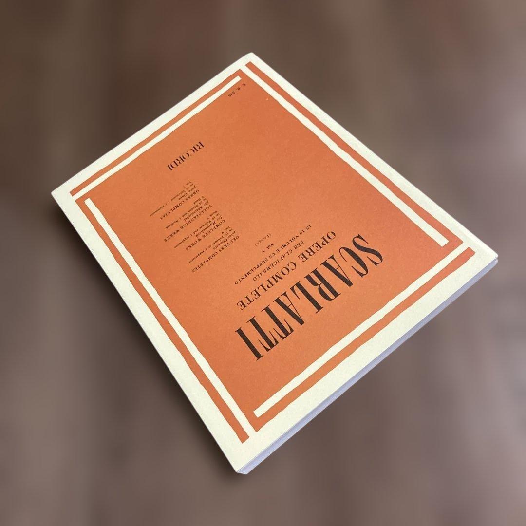 SCARLATTI OPERE COMPLETE 第5巻RICOLDI