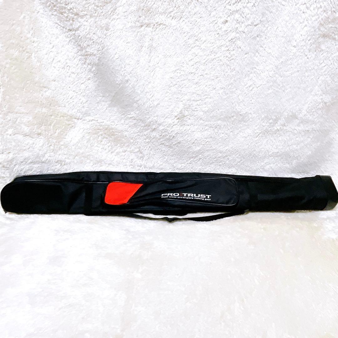 パームス フレイム FGC-664 バスロッド 2ピース ロッドケース付き 赤