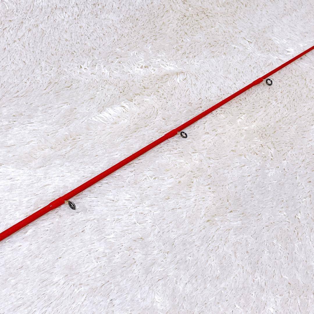 パームス フレイム FGC-664 バスロッド 2ピース ロッドケース付き 赤