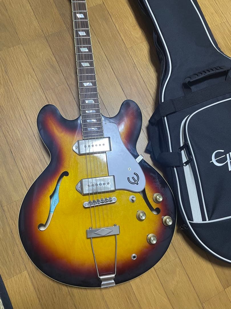 リッケン工房調整済み！Epiphone Casino VS