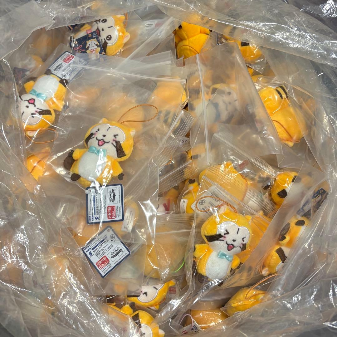 ラスカル ぬいぐるみストラップ フェイス あらいぐま 約100点