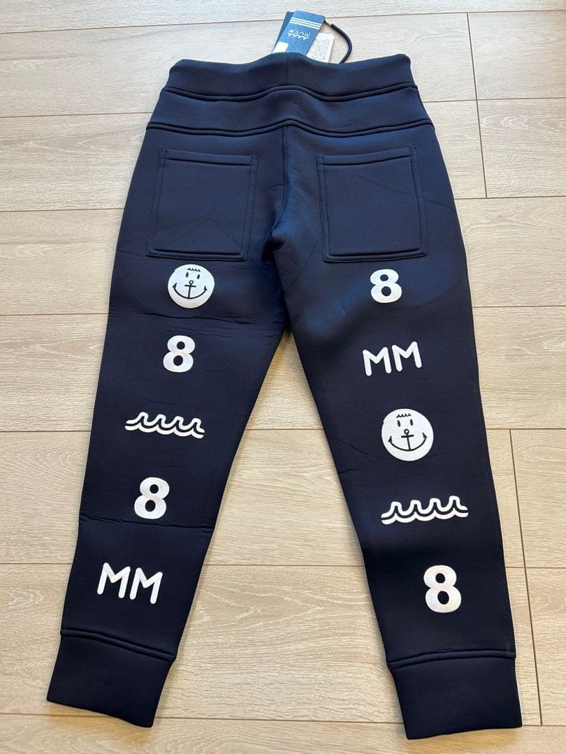 めちゃかわいい♡スウェットセットアップフード付き　刺繍　ネイビー　S