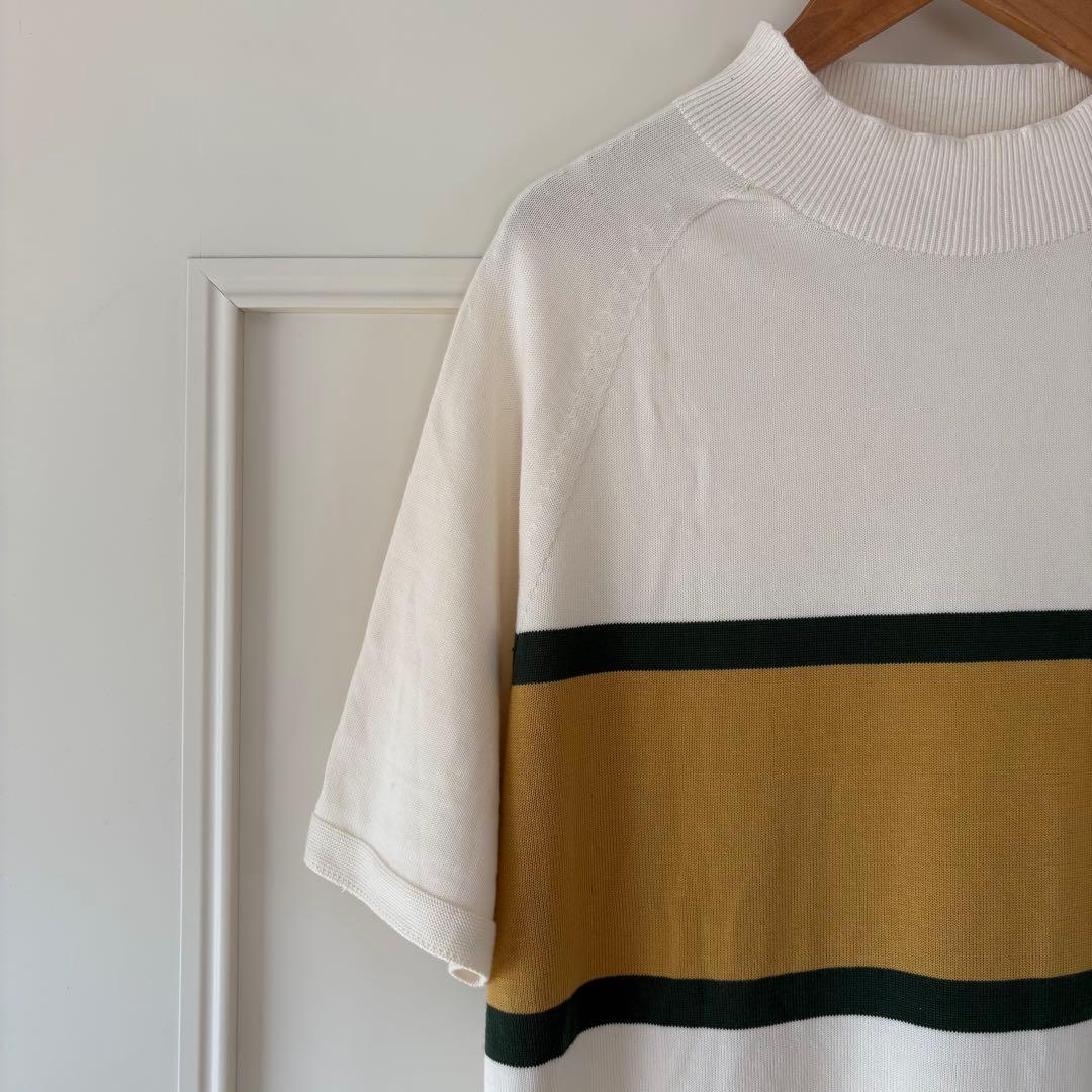 試着のみ 8gshoot 窪塚洋介 コットン モックネックニット ホワイト S