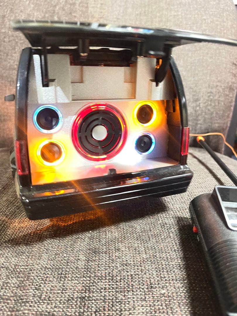 CHEVROLET ASTRO ブラックラジコンカー