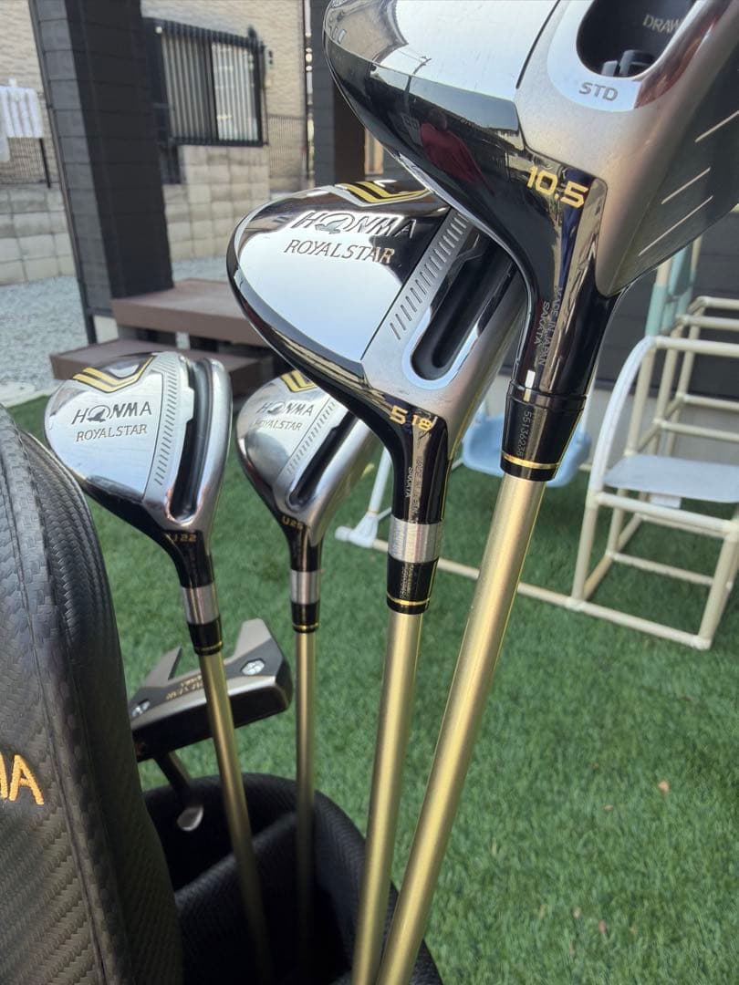 ホンマ　ロイヤルスター　ゴルフセット　SR ★