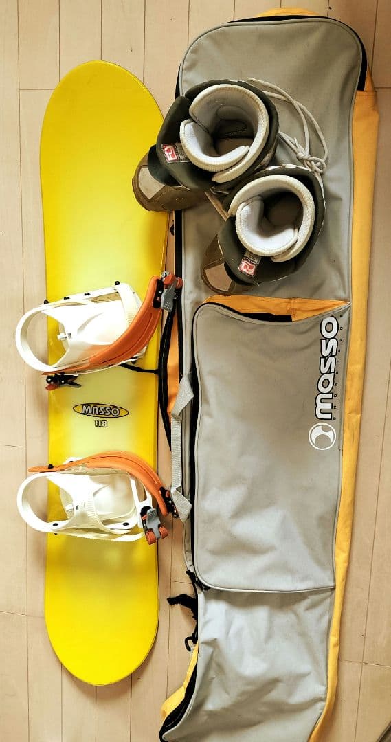 Jr.用スノーボード三点セット ボードケース付き ボード長さ118cm