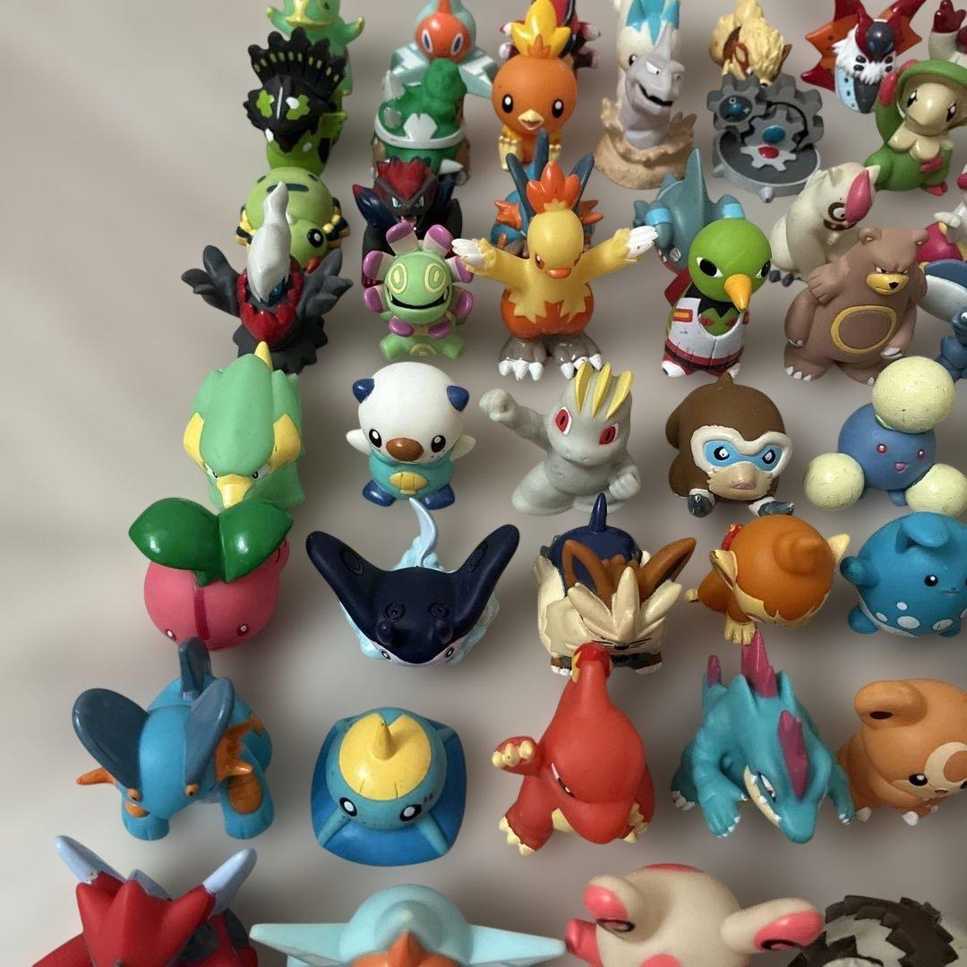①ポケモンキッズ ポケモン まとめ売り 200体 伝説 ピカチュウ ミュウ