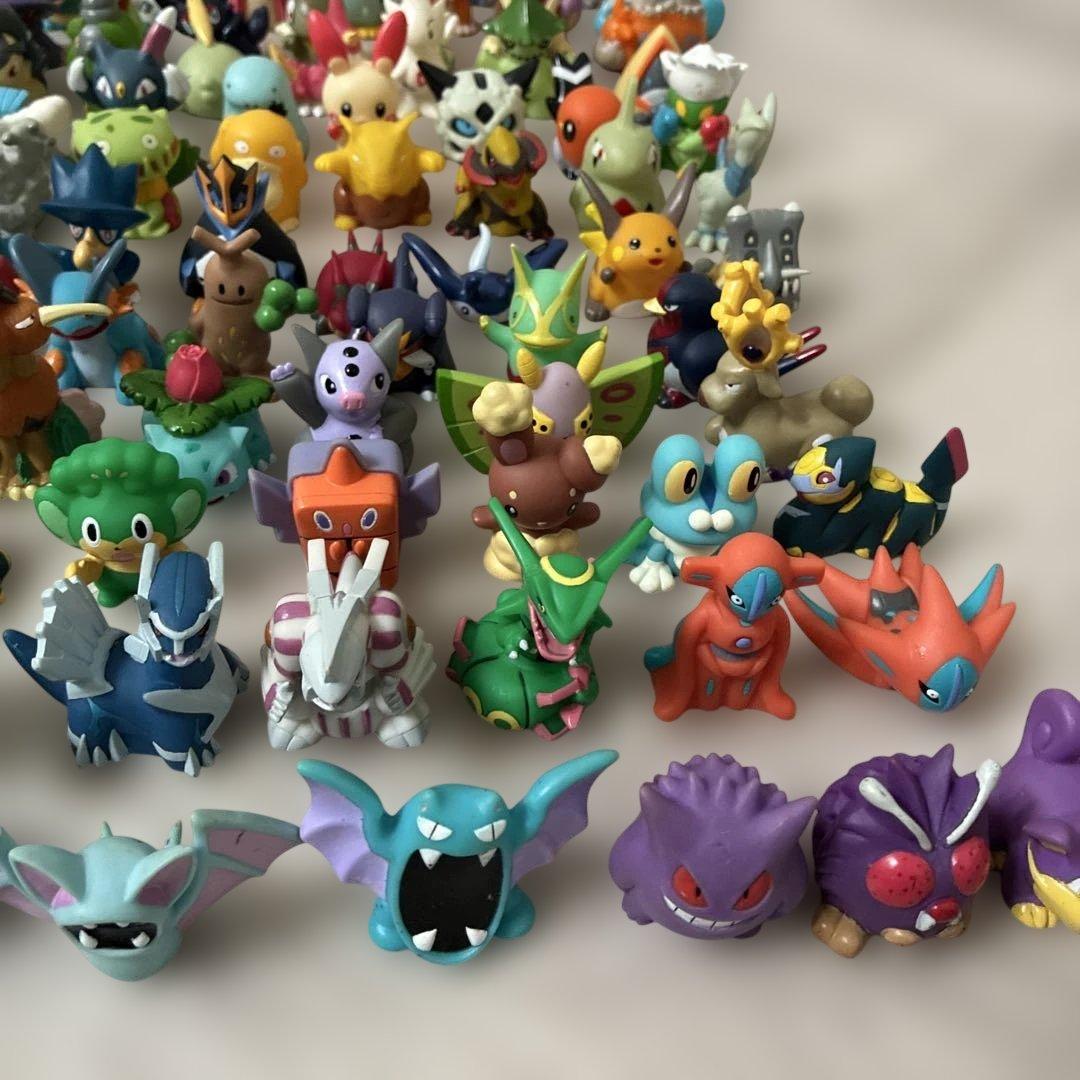 ①ポケモンキッズ ポケモン まとめ売り 200体 伝説 ピカチュウ ミュウ